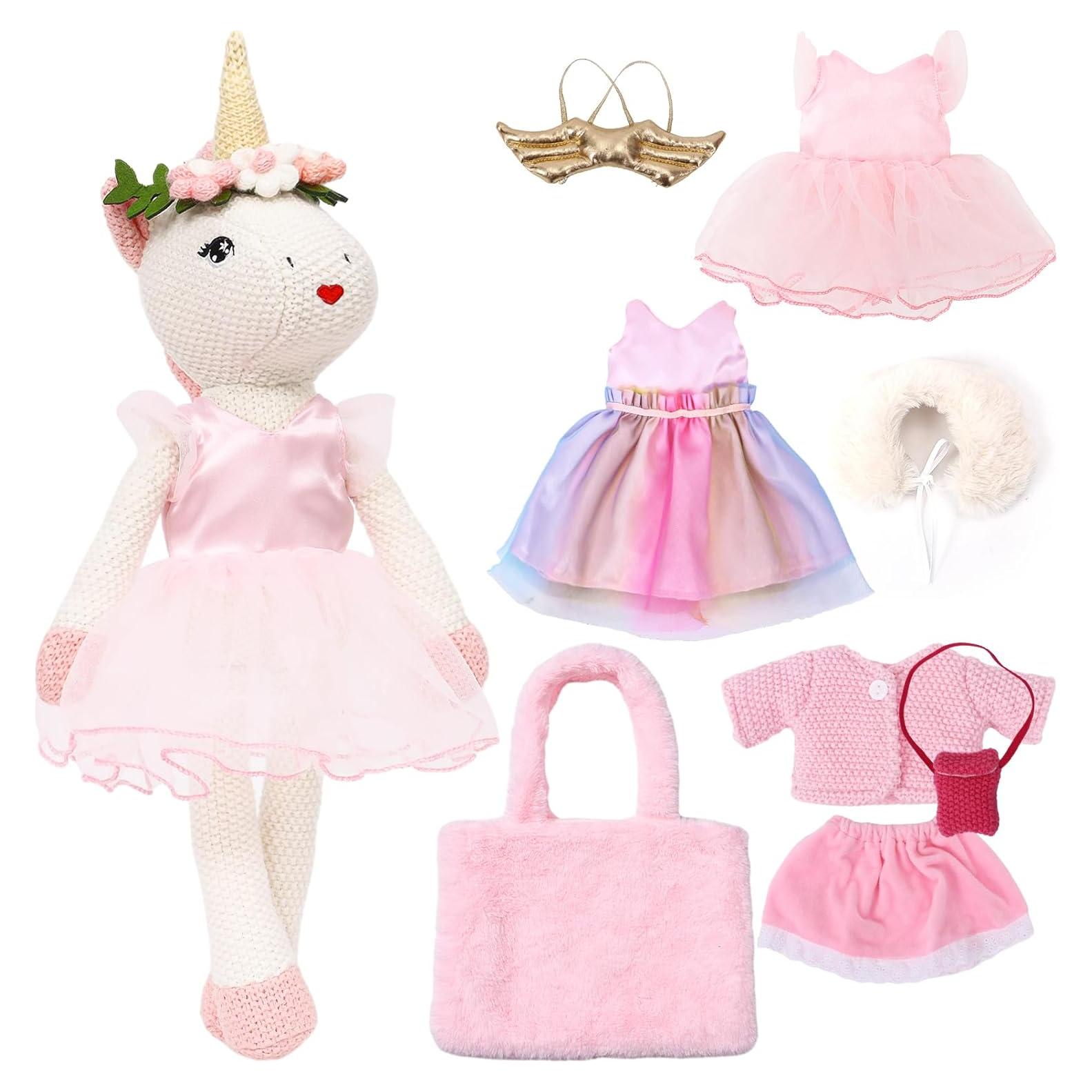 Muñeca Unicornio de Peluche Toylink 48 cm con Accesorios