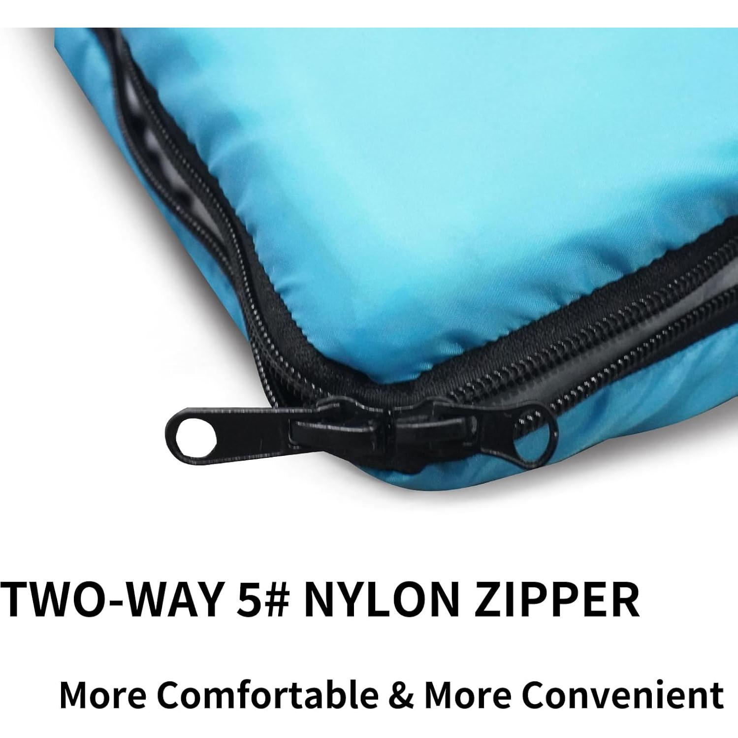 Saco de dormir Mountainlodge 3 estaciones 195x80cm impermeable