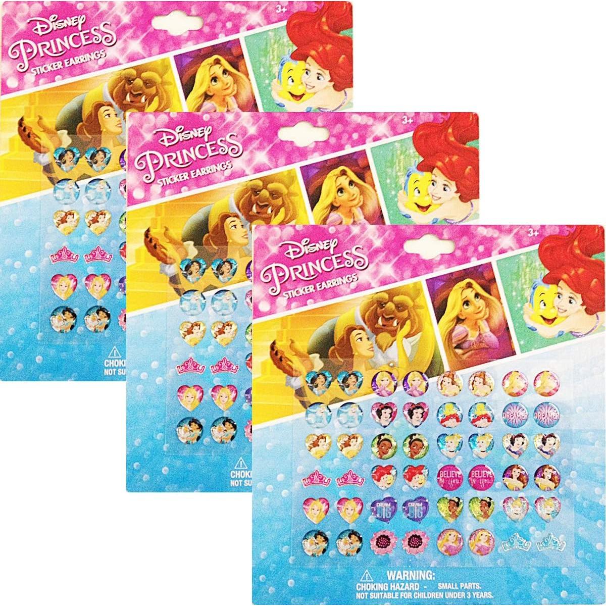 Pendientes de Pegatina Disney para Niños - 72 Pares