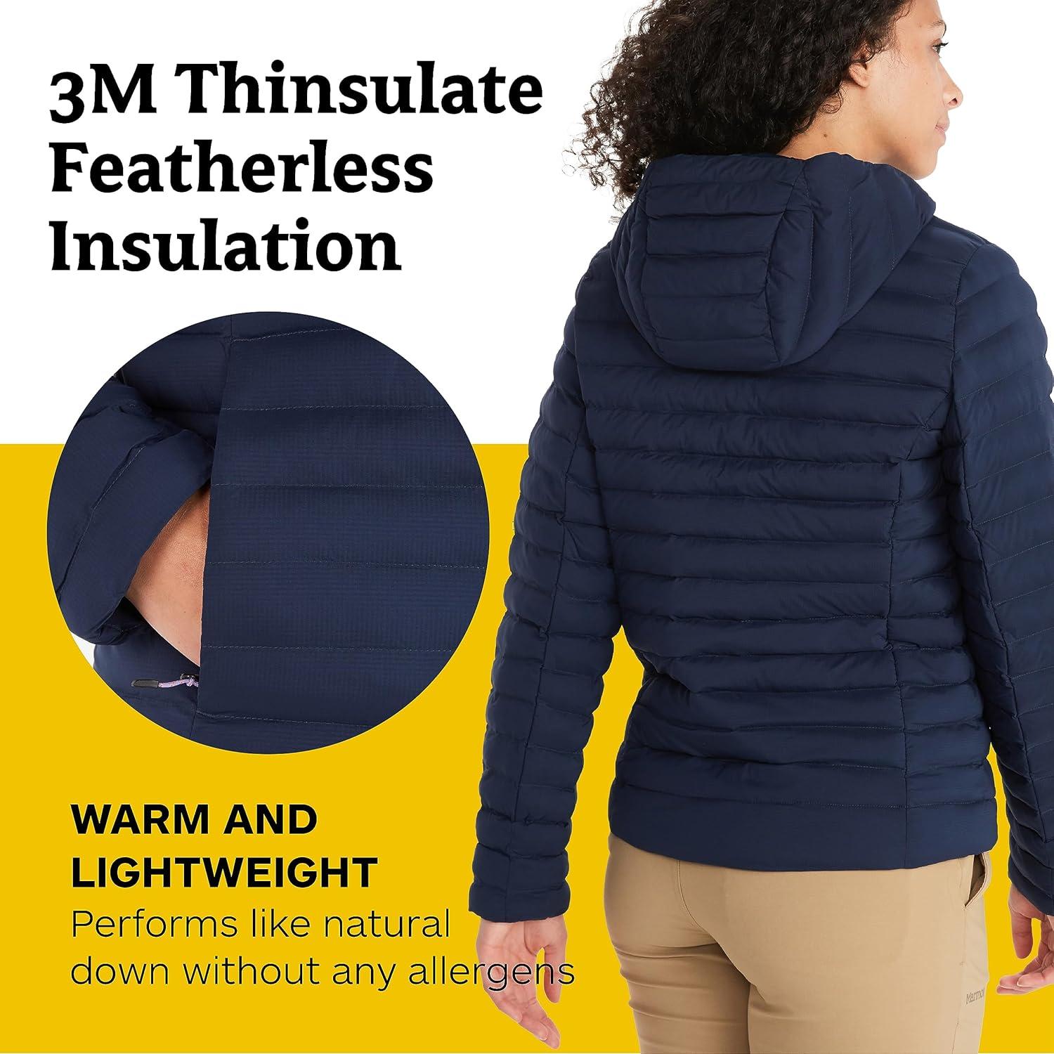 Chaqueta con Capucha Echo Featherless Marmot Mujer - Ligera y Aislada