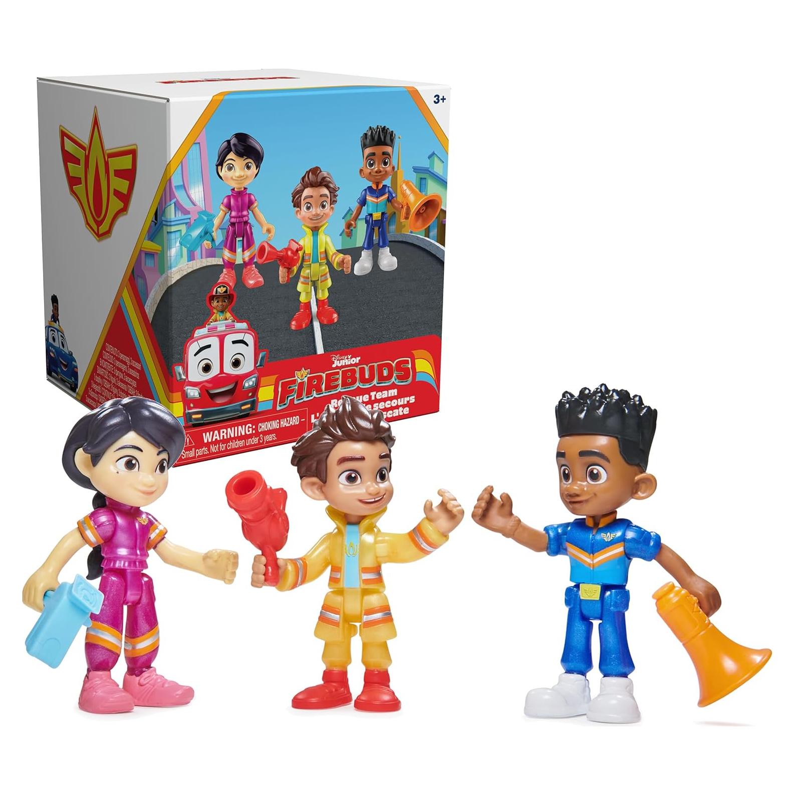 Paquete de Regalo Figuras Firebuds Disney Junior - Spin Master