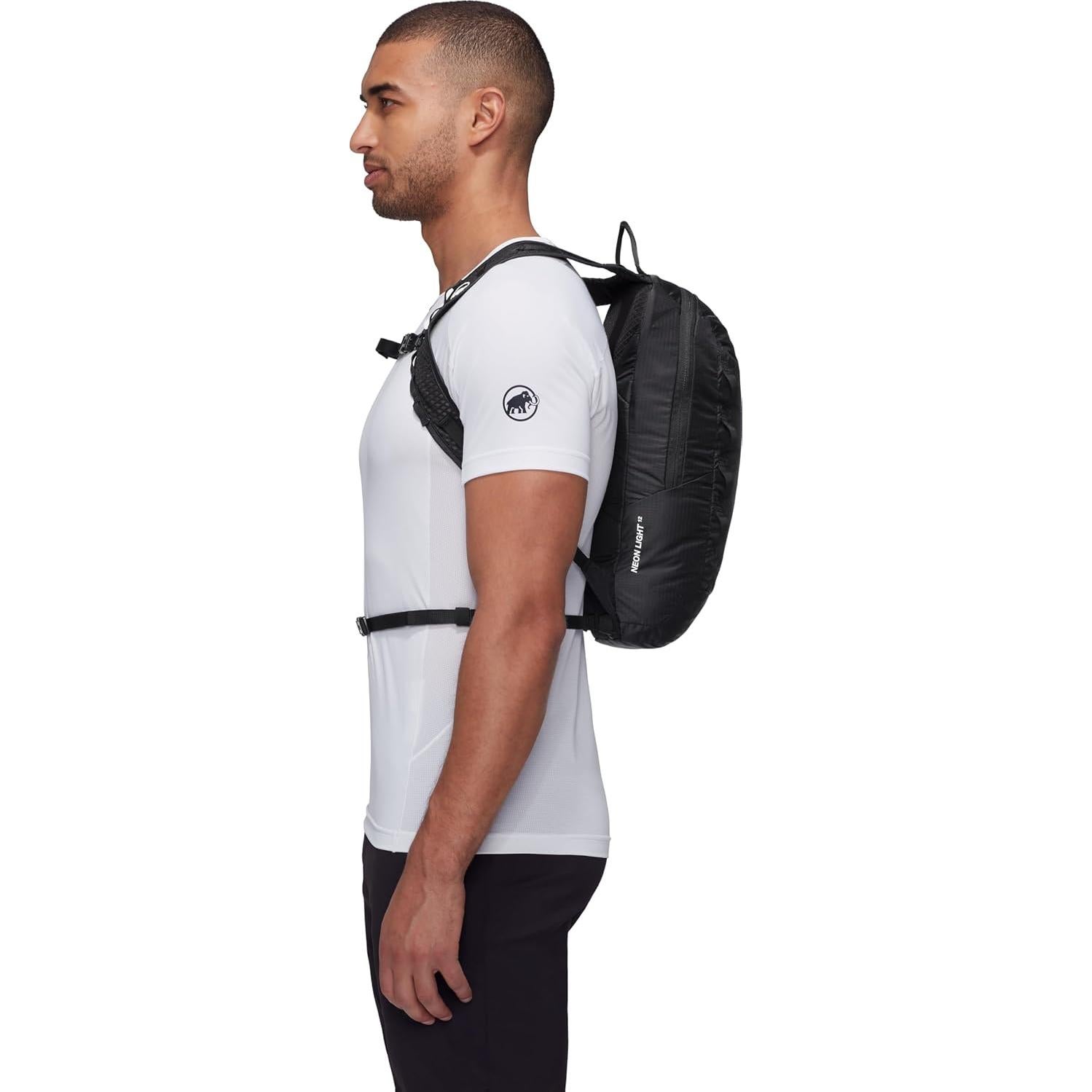 Mochila Mammut Neon Light Unisex Negra 12 Litros