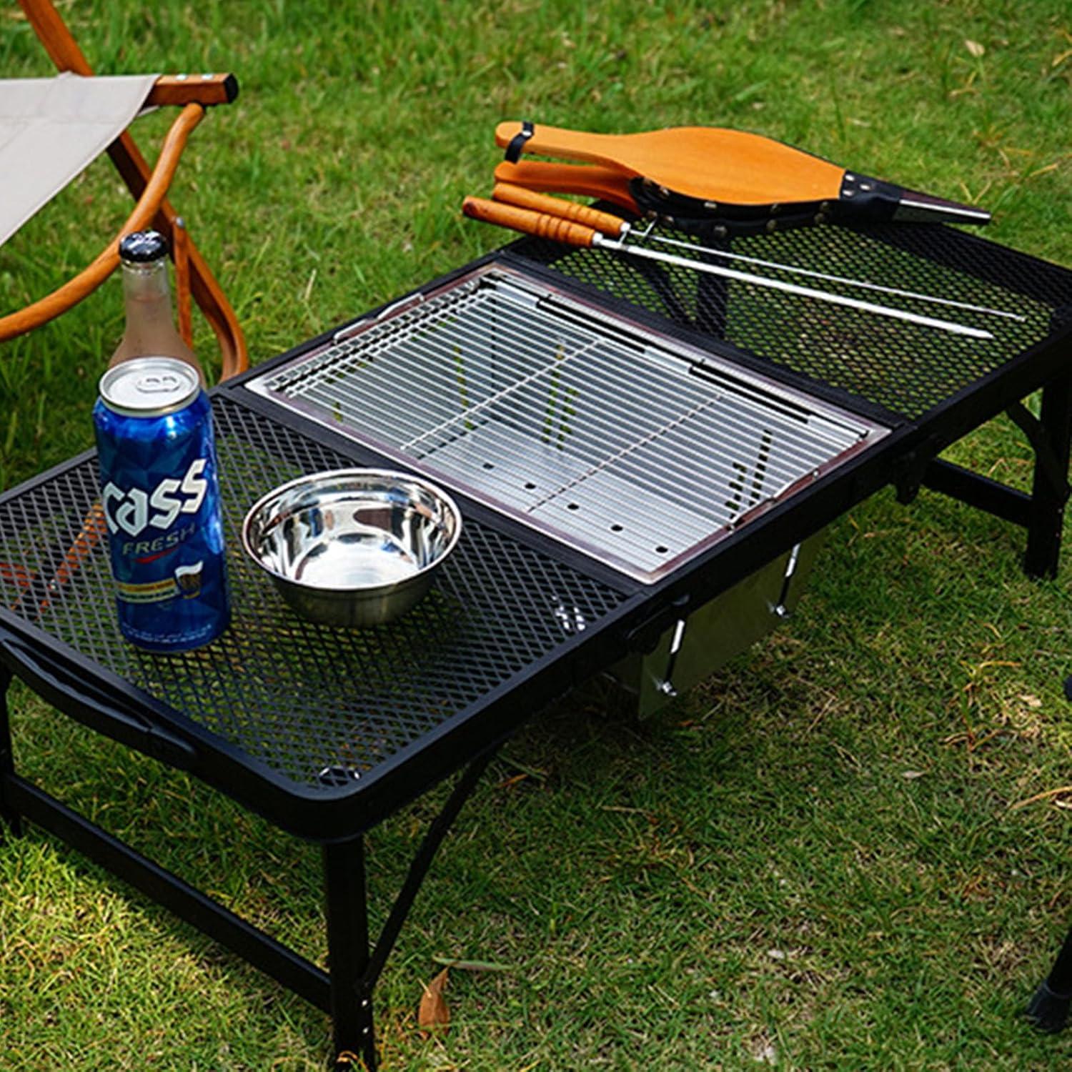 Parrilla de Camping HIKISM IGT Plegable Carbón 2.20 kg