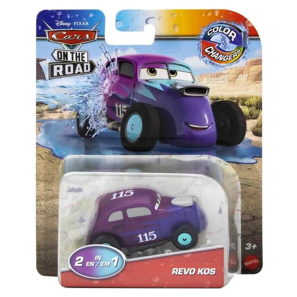 Coches Disney Cars Color Changers Mattel 2022 1:55