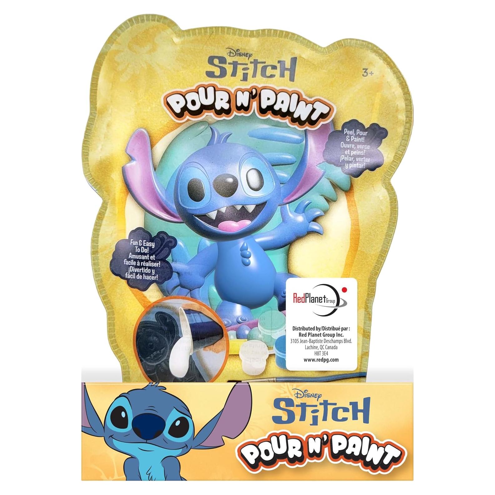 Set de Manualidades Disney Stitch Pour N Paint - Tara Toys