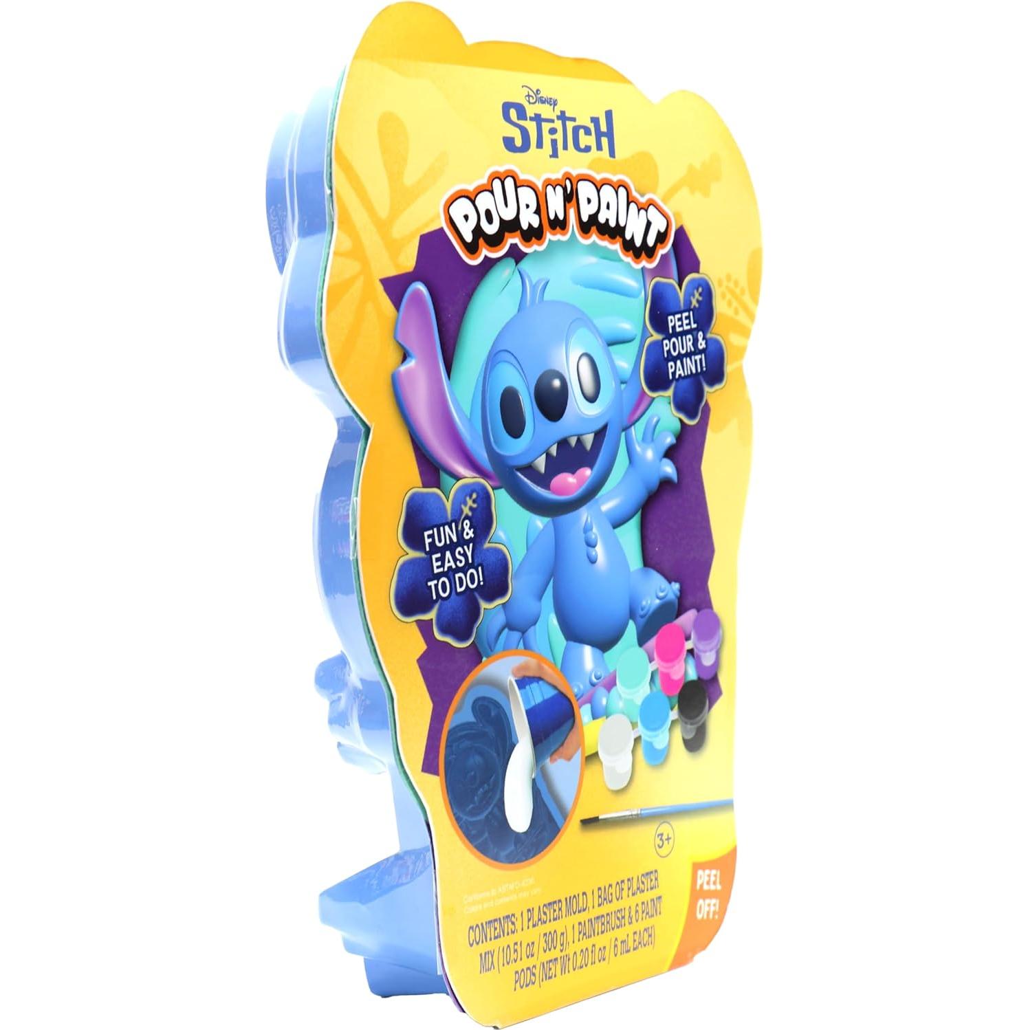 Set de Manualidades Disney Stitch Pour N Paint - Tara Toys