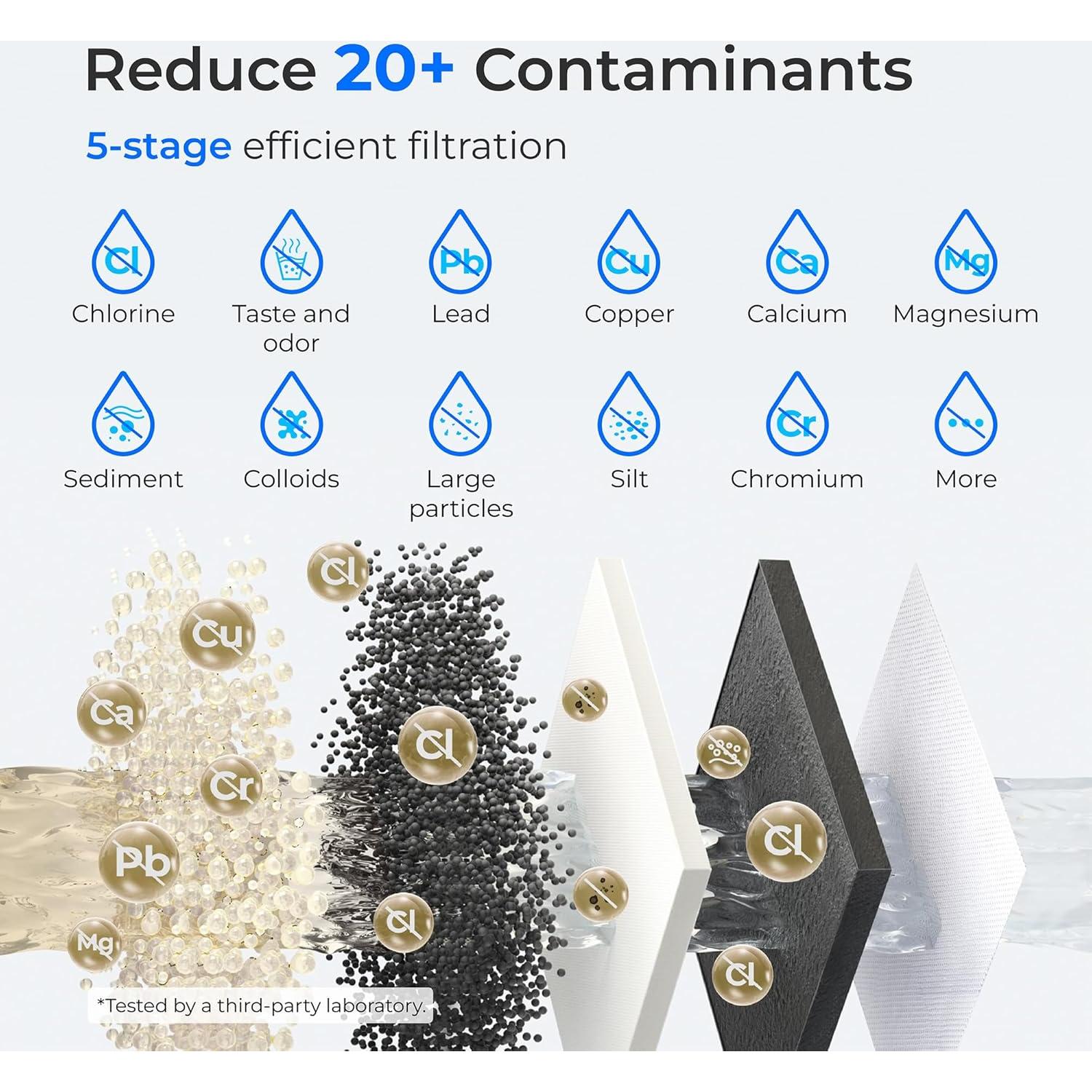 Filtro de Reemplazo Waterdrop WD-EWFS para Jarra Eléctrica 1 Unidad