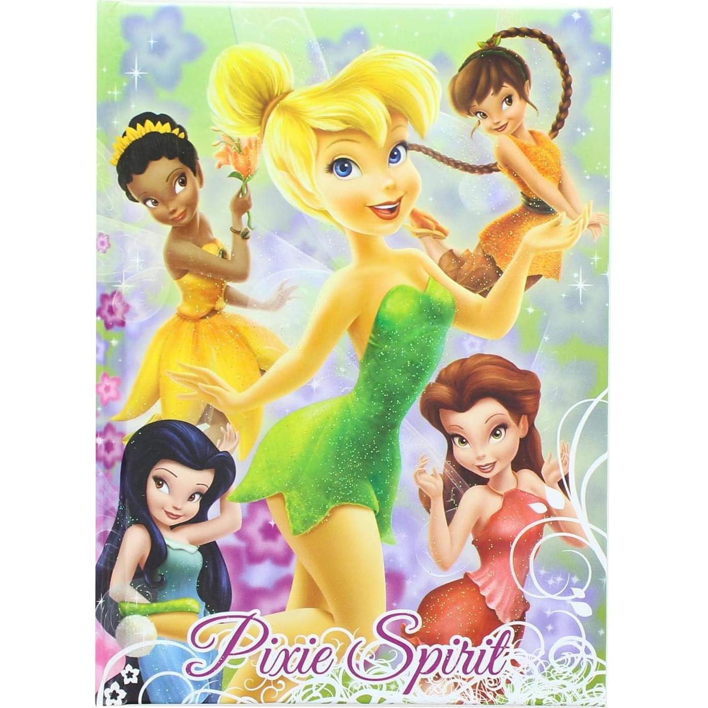 Diario Disney Campanita Monogram 12.7x17.3cm Verde