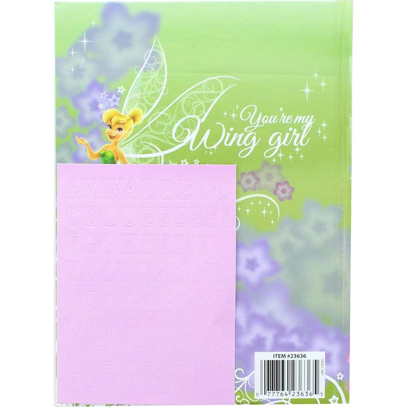 Diario Disney Campanita Monogram 12.7x17.3cm Verde