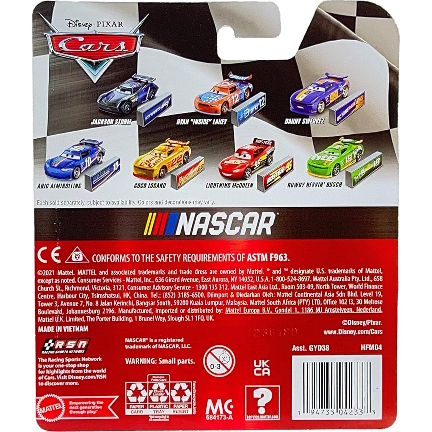 Auto de Colección Diecast Disney Pixar Cars #23 Bubba Wheelhouse