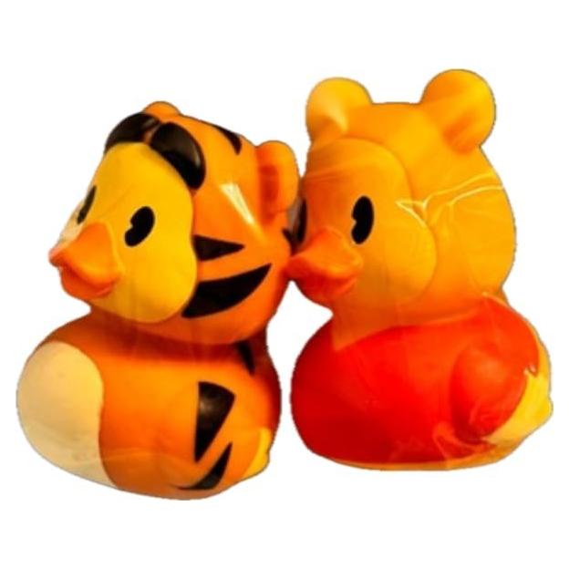 Patitos de Goma Just Play Winnie the Bear y Tiger 7.6 cm