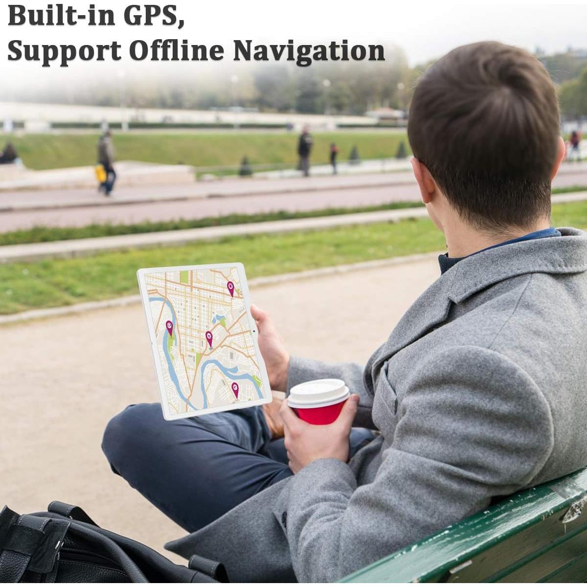 Tableta FEONAL 10.1" Android 32GB Quad-Core Plata