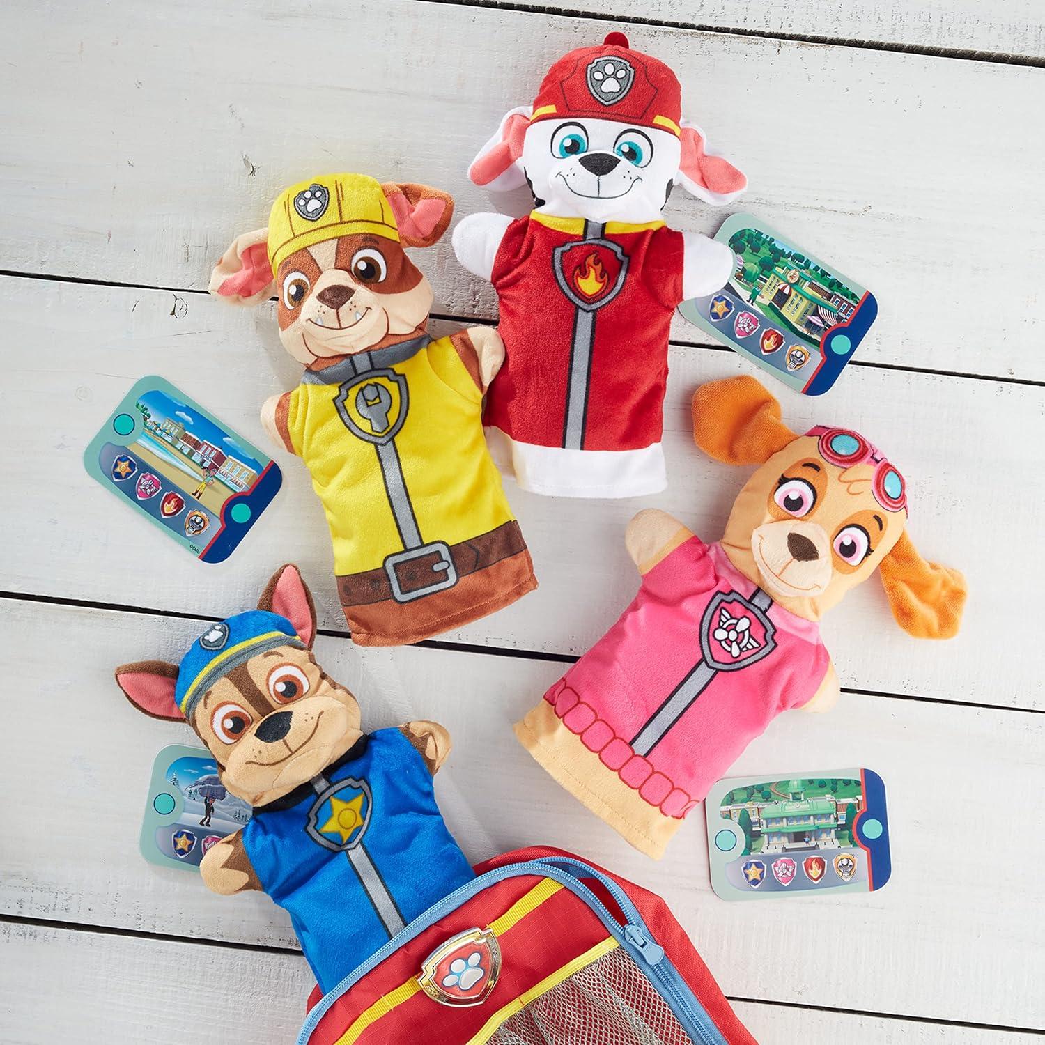 Títeres de Mano PAW Patrol Melissa & Doug - 4 Piezas