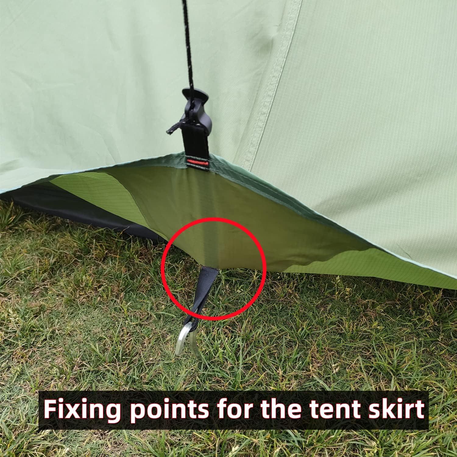 Tienda de Camping Longeek 4 Estaciones 2 Personas 320x320cm