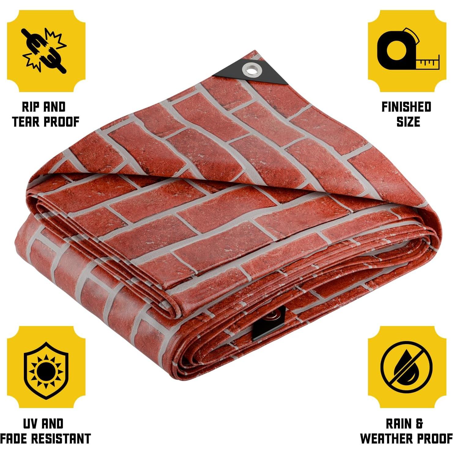 Lona Impermeable Core Tarps 1.83x2.44m 20 Mil Resistente UV