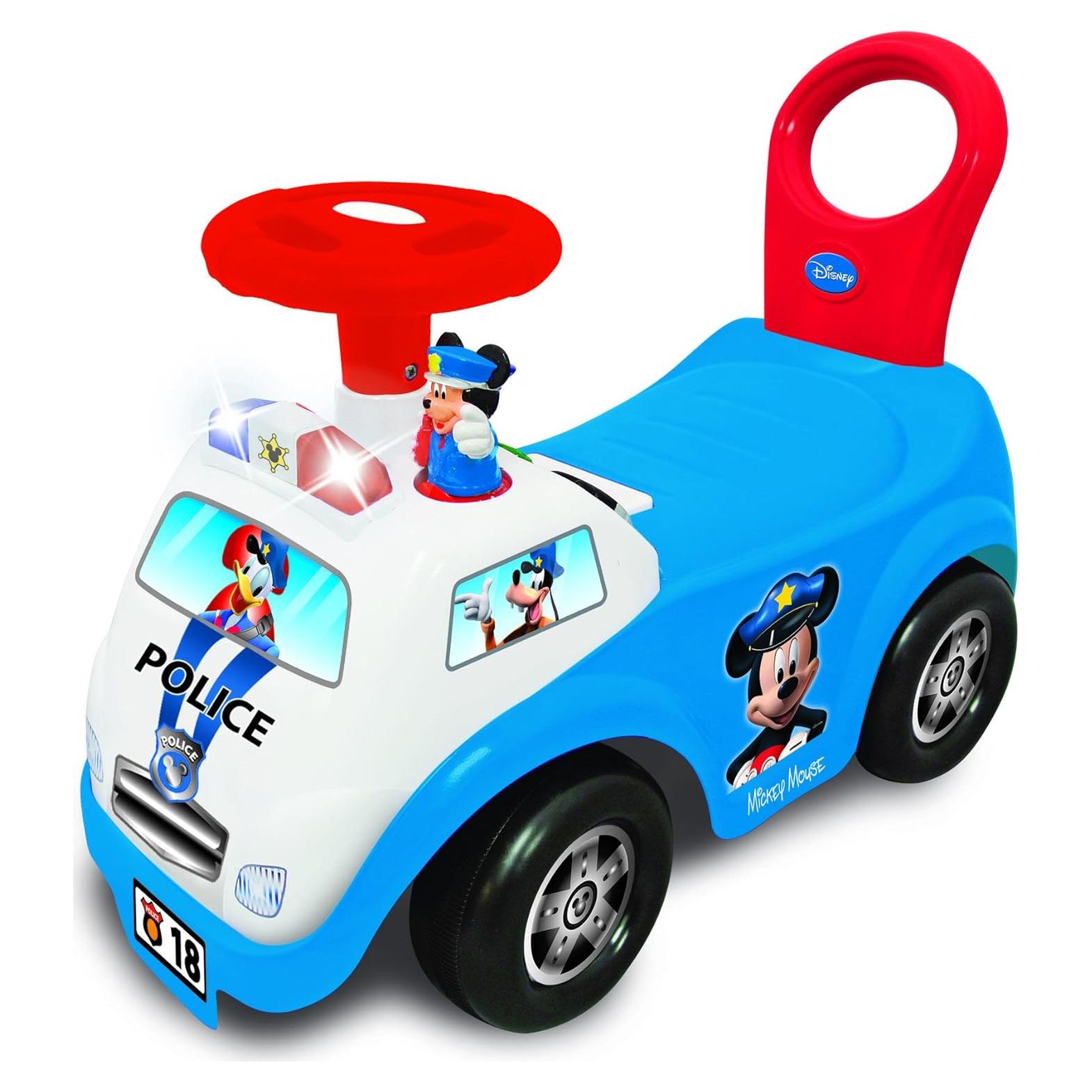 Coche de Policía Interactivo Mickey Kiddieland 50.8x25.1cm