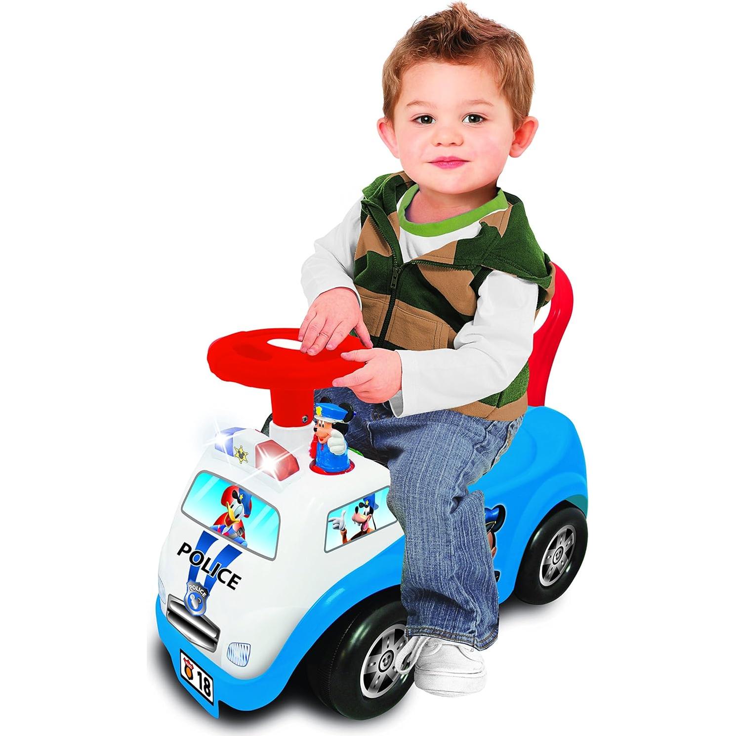 Coche de Policía Interactivo Mickey Kiddieland 50.8x25.1cm