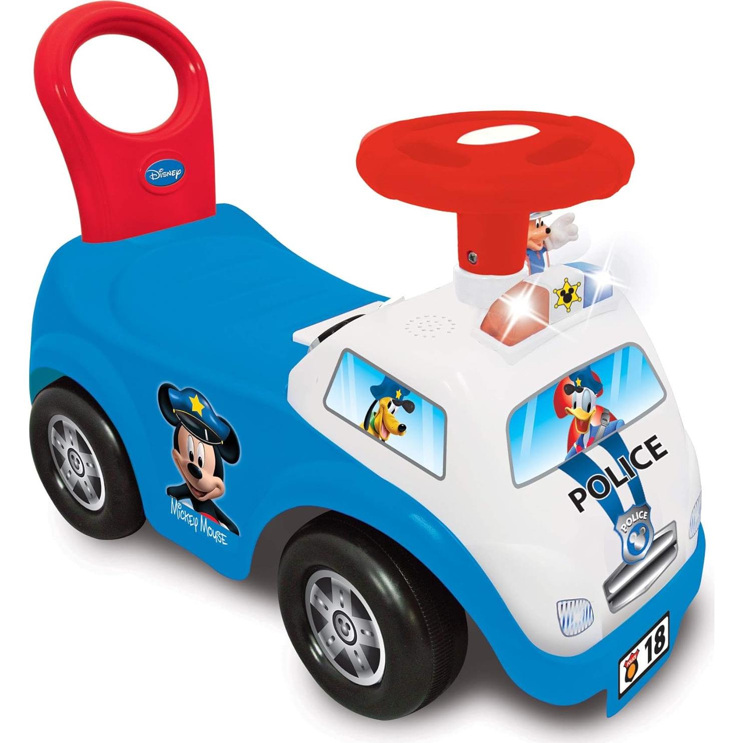 Coche de Policía Interactivo Mickey Kiddieland 50.8x25.1cm