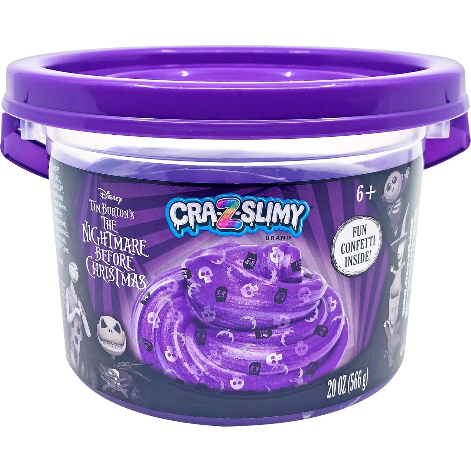 Cubo de Slime Morado 20oz Disney El Extraño Mundo de Jack
