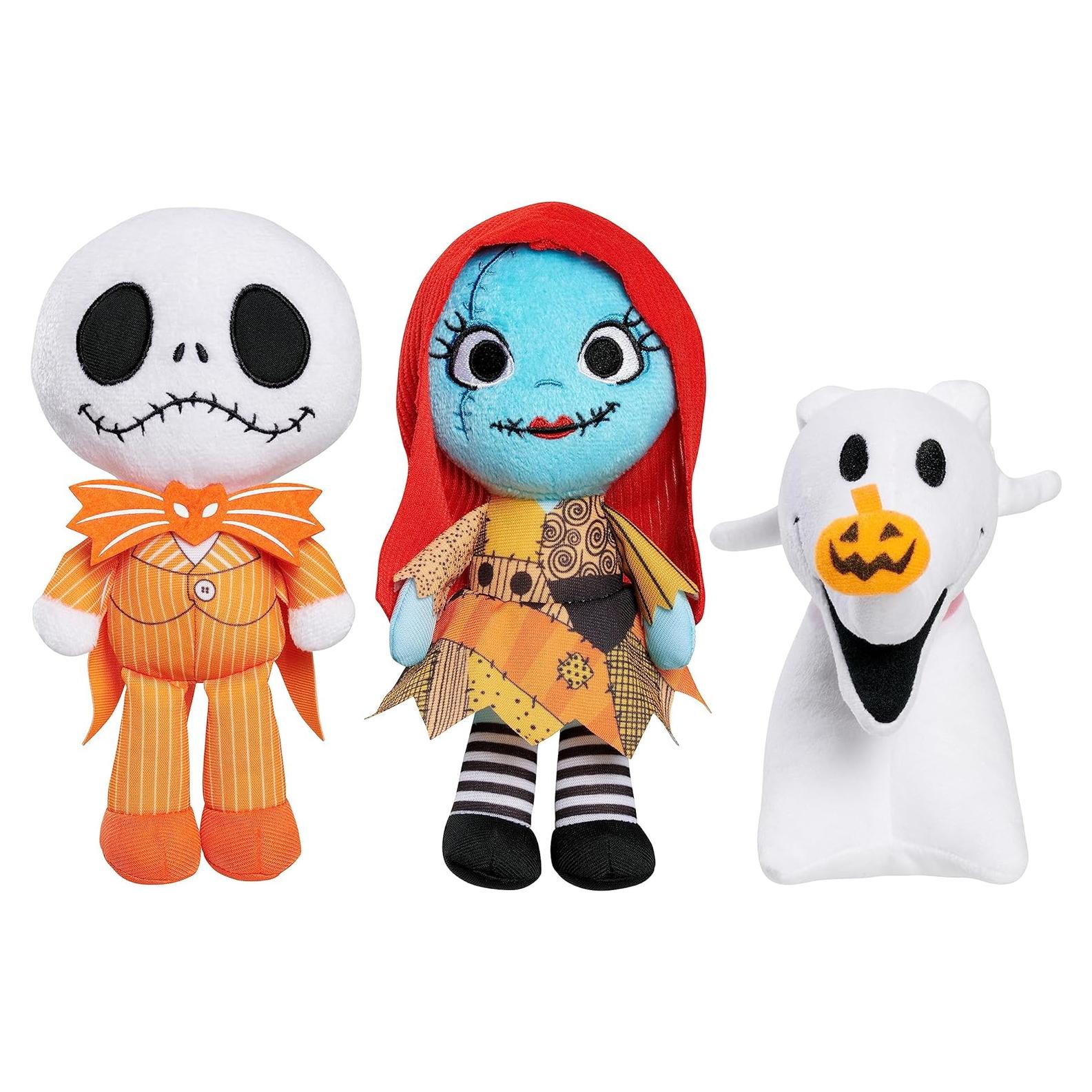 Set de Peluches Halloween Disney Tim Burton 3 Piezas Just Play