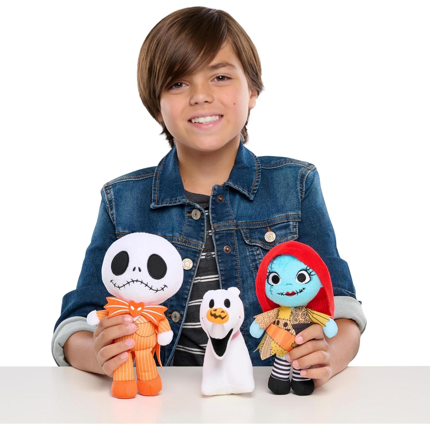 Set de Peluches Halloween Disney Tim Burton 3 Piezas Just Play