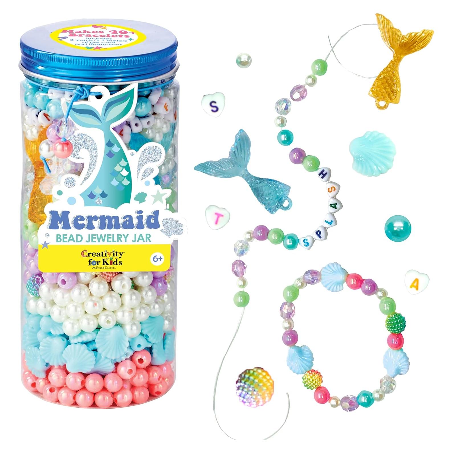 Kit de Joyería DIY Creatividad para Niños - Pulseras Sirena