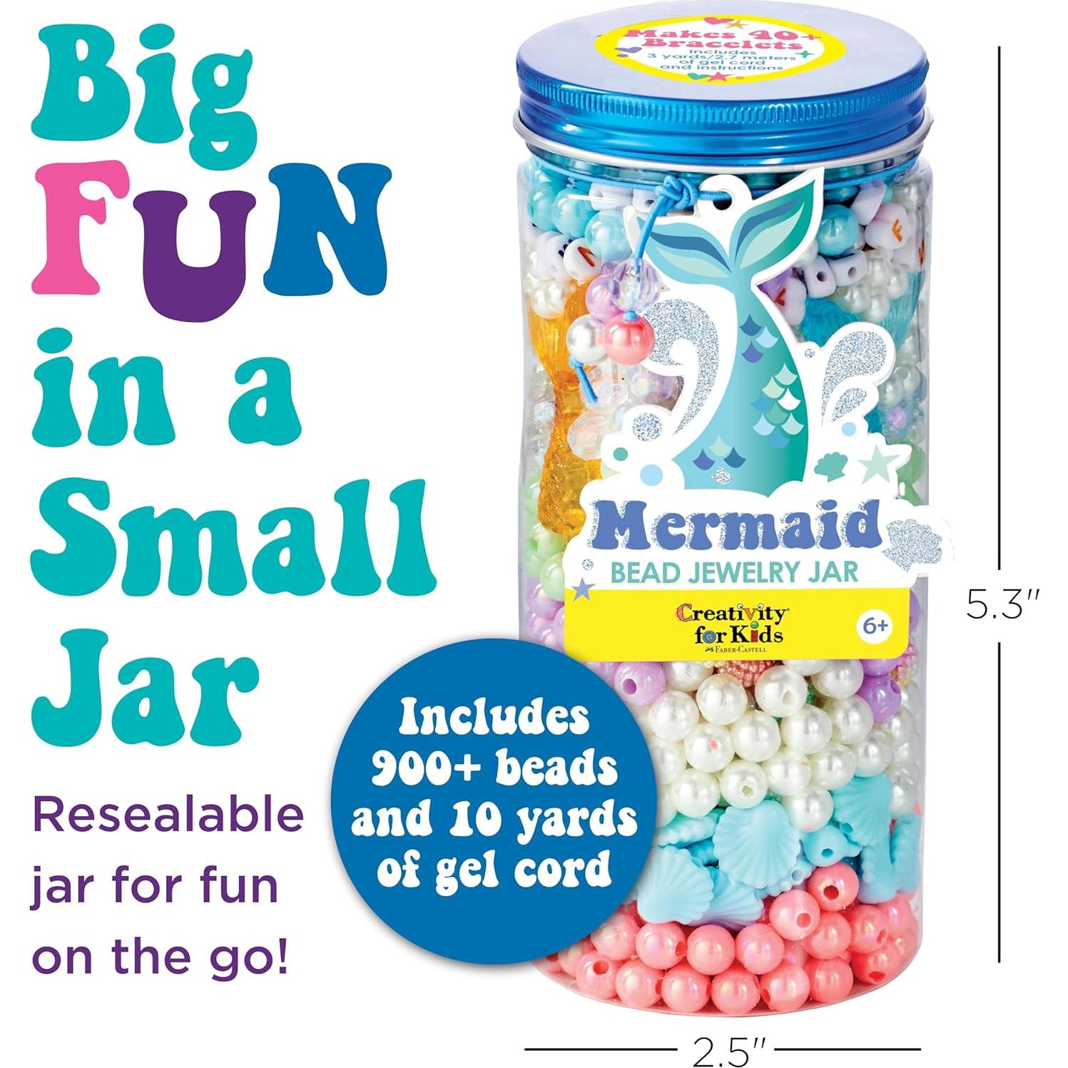 Kit de Joyería DIY Creatividad para Niños - Pulseras Sirena