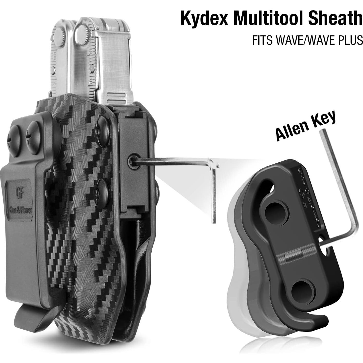 Funda de Multiherramienta GUN & FLOWER para LEATHERMAN Wave