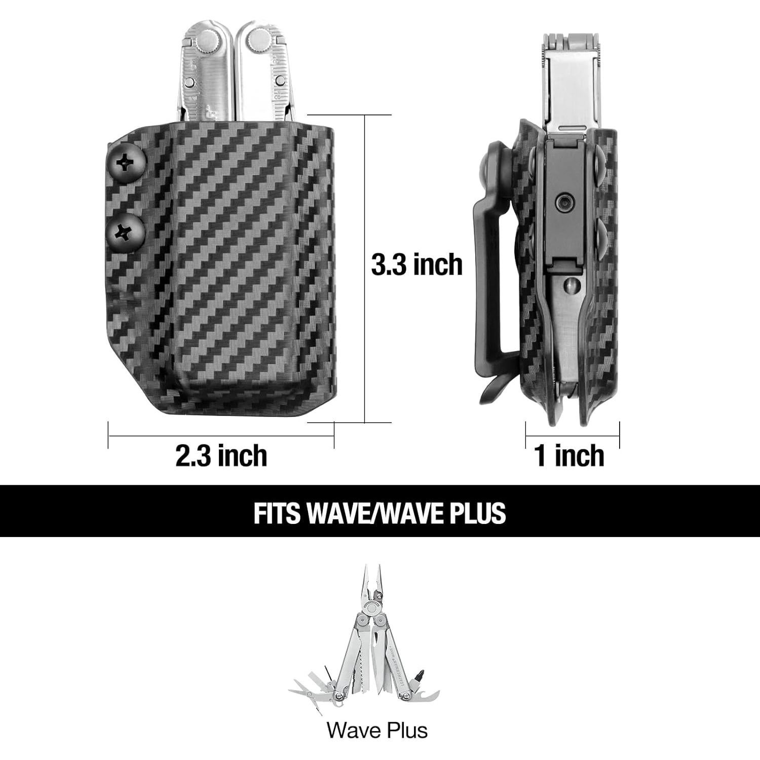 Funda de Multiherramienta GUN & FLOWER para LEATHERMAN Wave