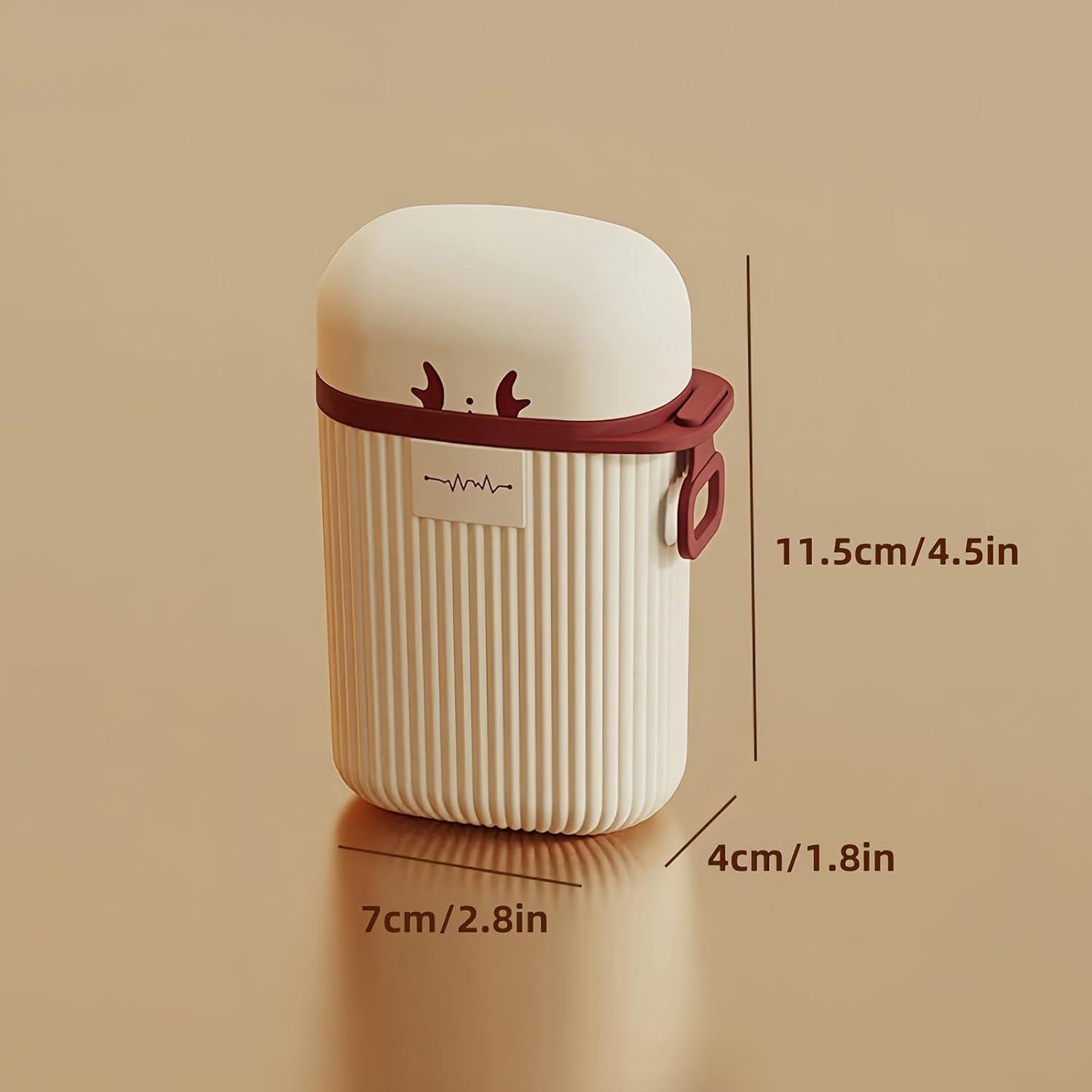 Estuche de Jabón de Viaje JMXINHANG Beige a Prueba de Fugas