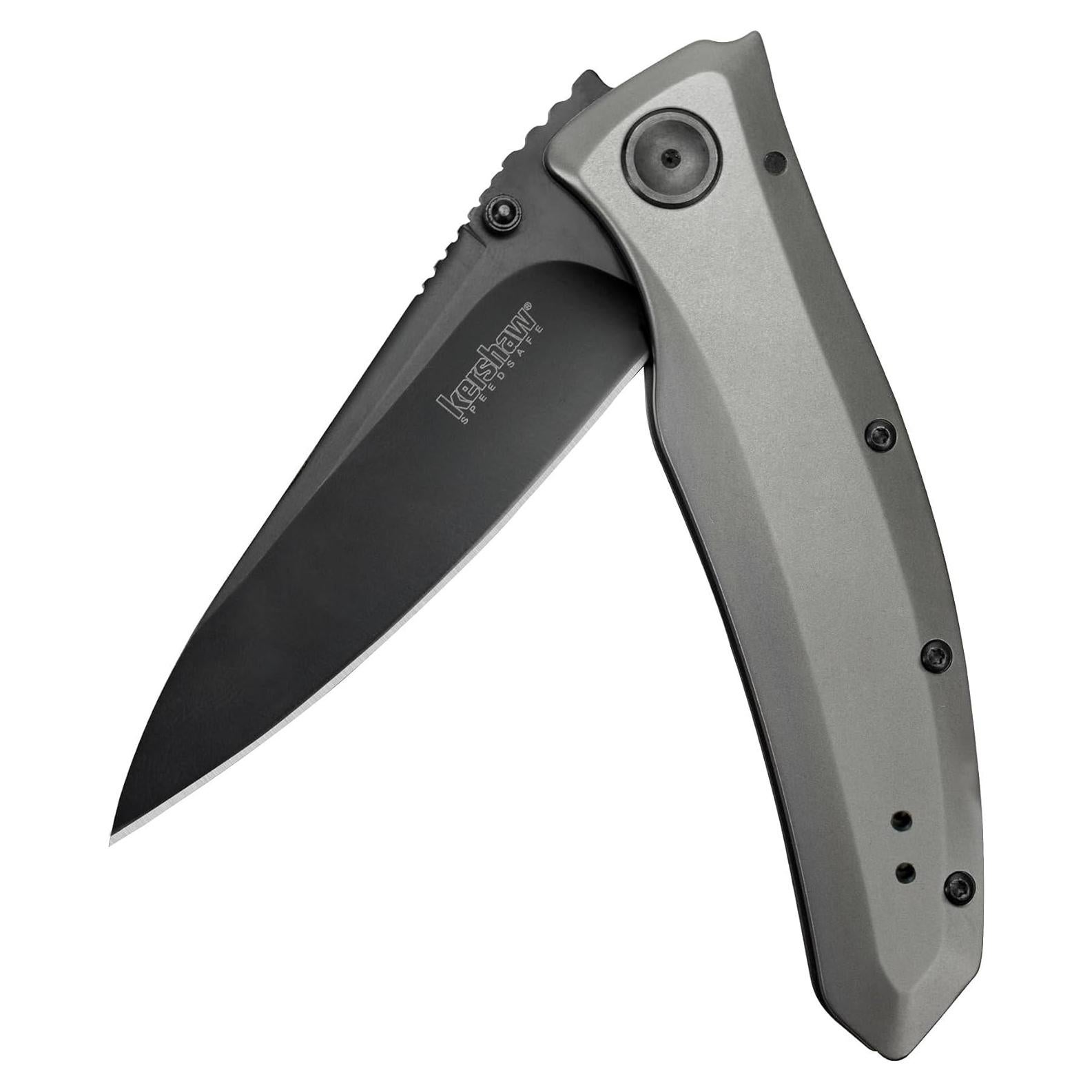 Cuchillo Kershaw Grid 9.4 cm Acero Inoxidable Gris/Negro EDC