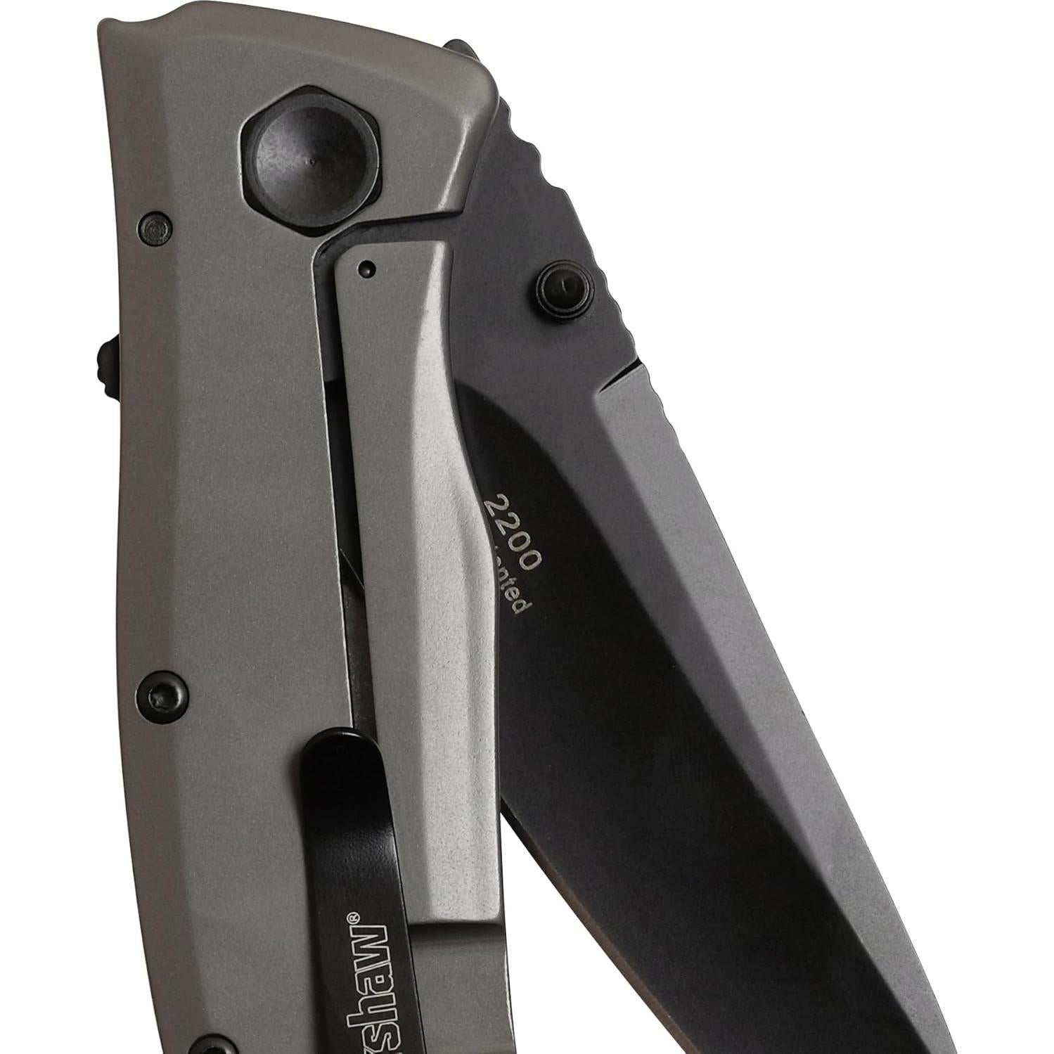 Cuchillo Kershaw Grid 9.4 cm Acero Inoxidable Gris/Negro EDC