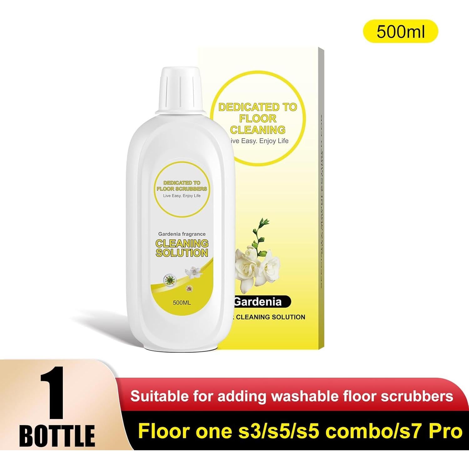 Limpiador de Suelos 500ml Nukisa Gardenia para Robots