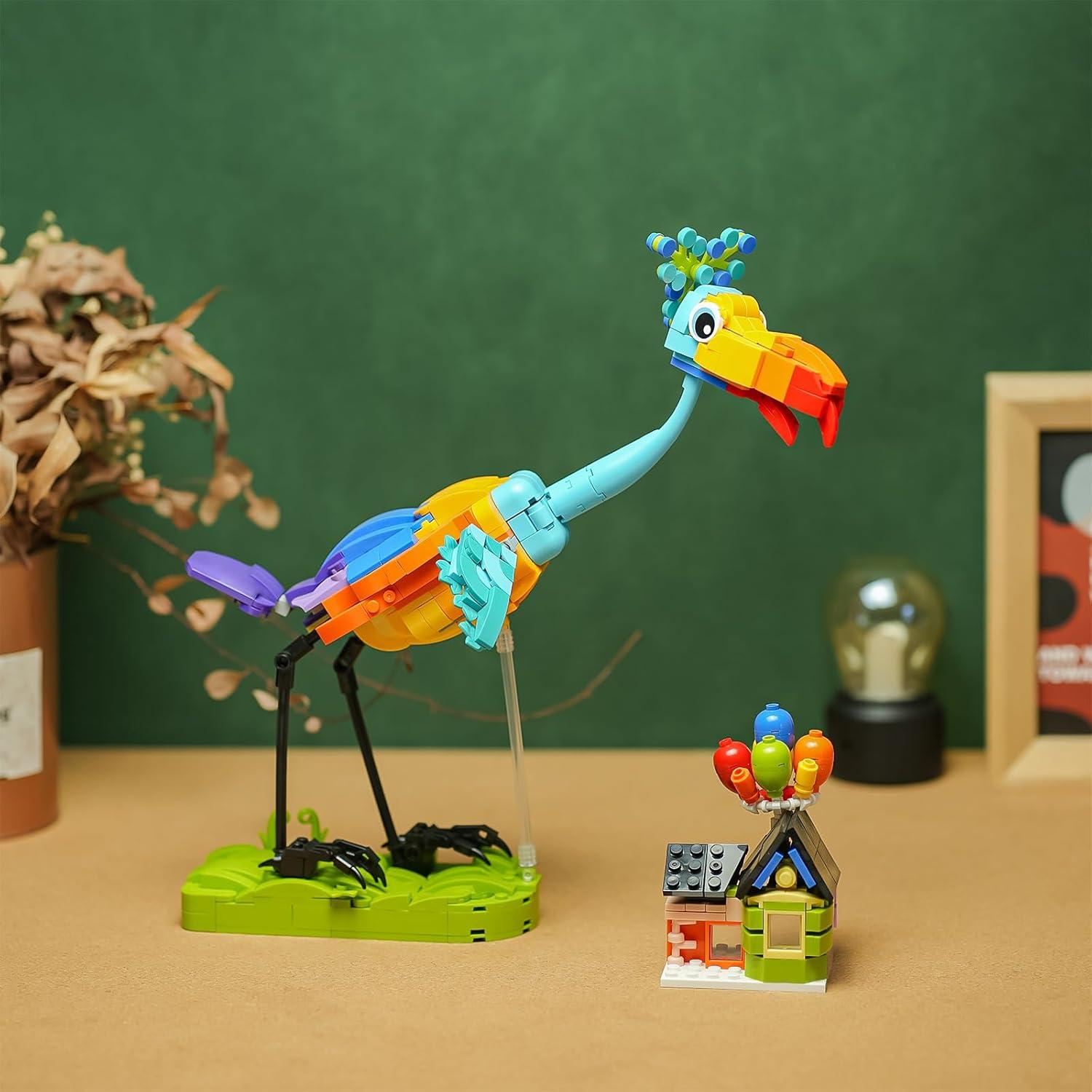 Conjunto de Construcción Casa de Pájaro Kevin Up 602 Piezas