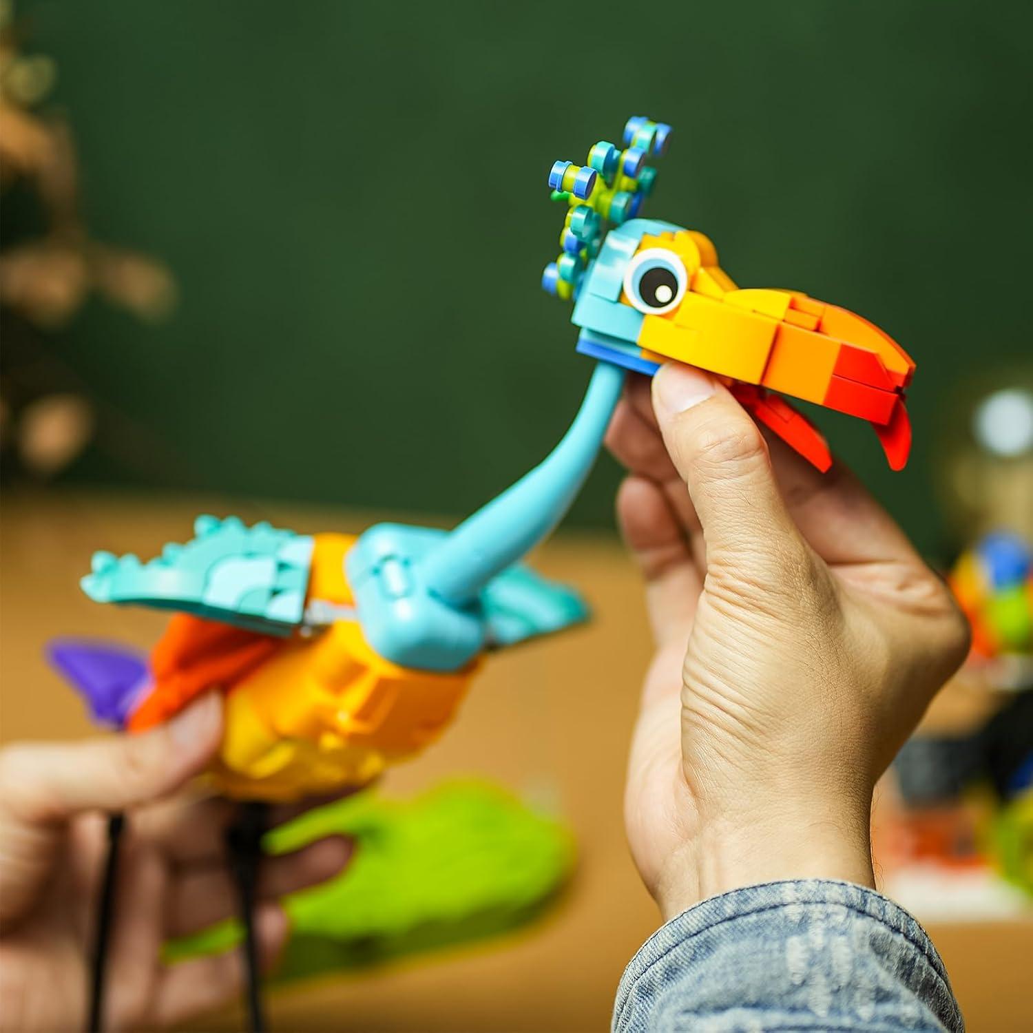 Conjunto de Construcción Casa de Pájaro Kevin Up 602 Piezas