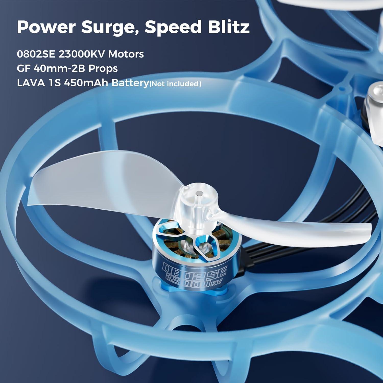 Drone BETAFPV Air75 75mm Brushless FPV 720p 450mAh