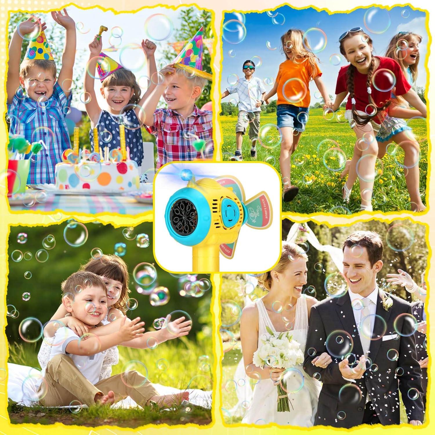 Varita de Burbujas Iluminada Britik para Niños 3-8 Años