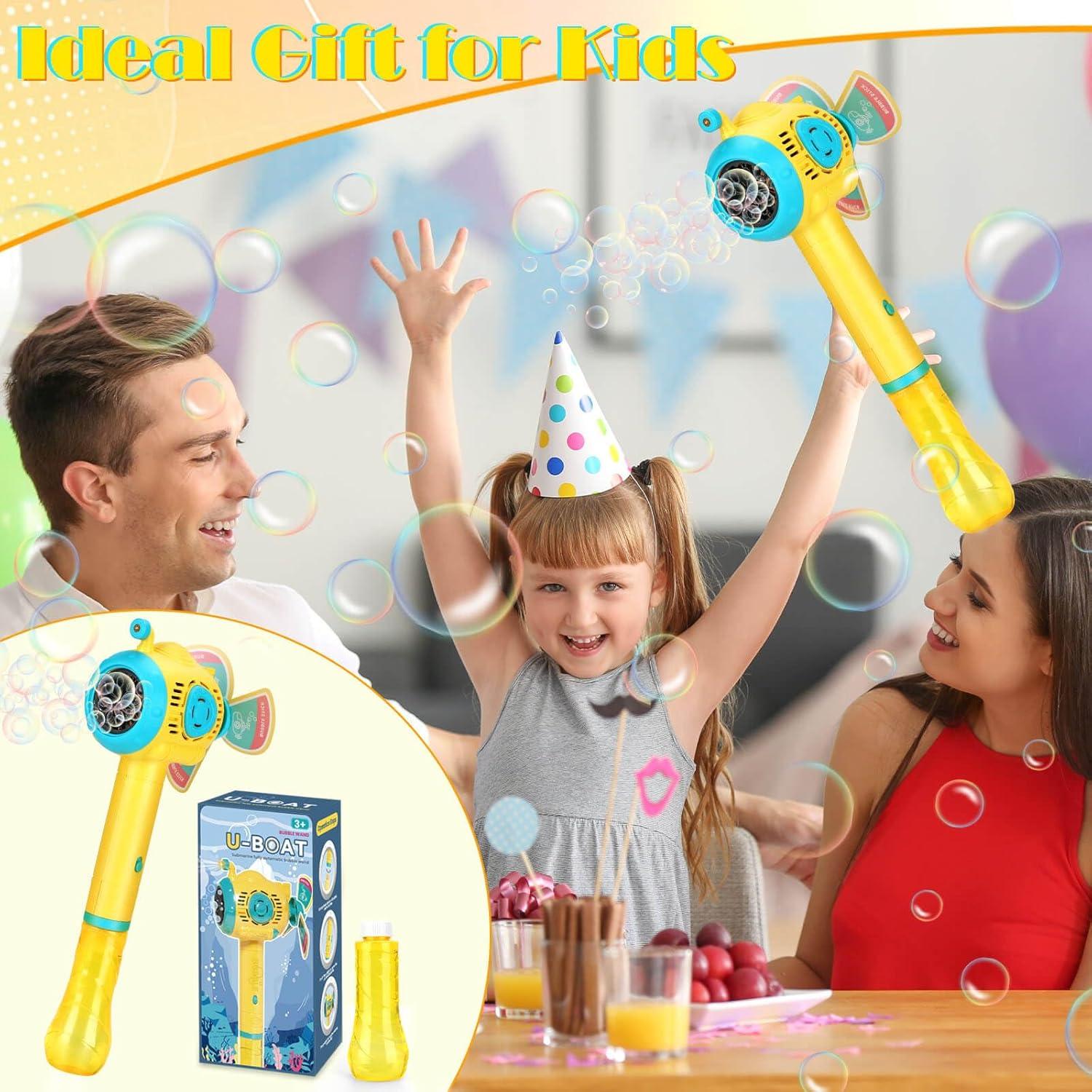 Varita de Burbujas Iluminada Britik para Niños 3-8 Años