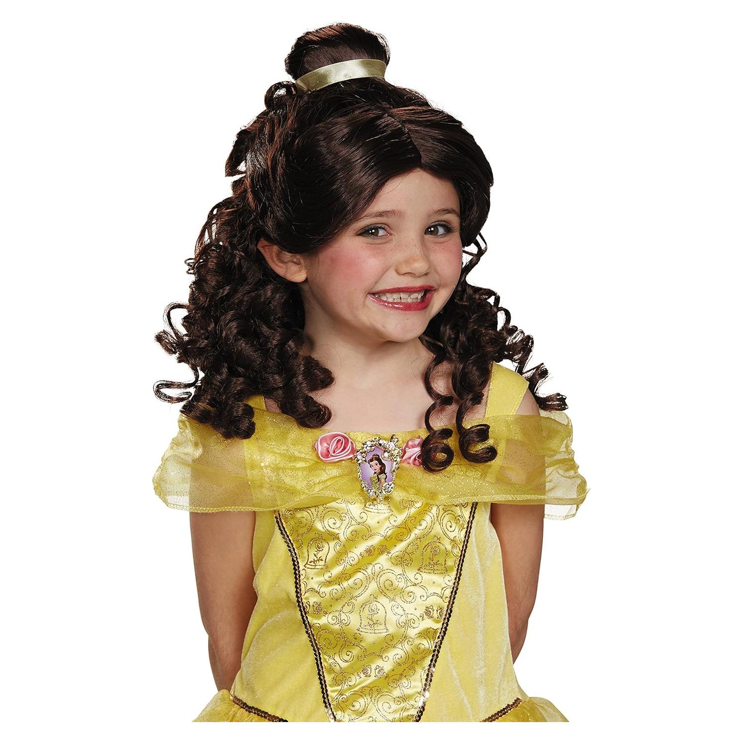 Peluca Infantil Belle de La Bella y la Bestia - Licenciada