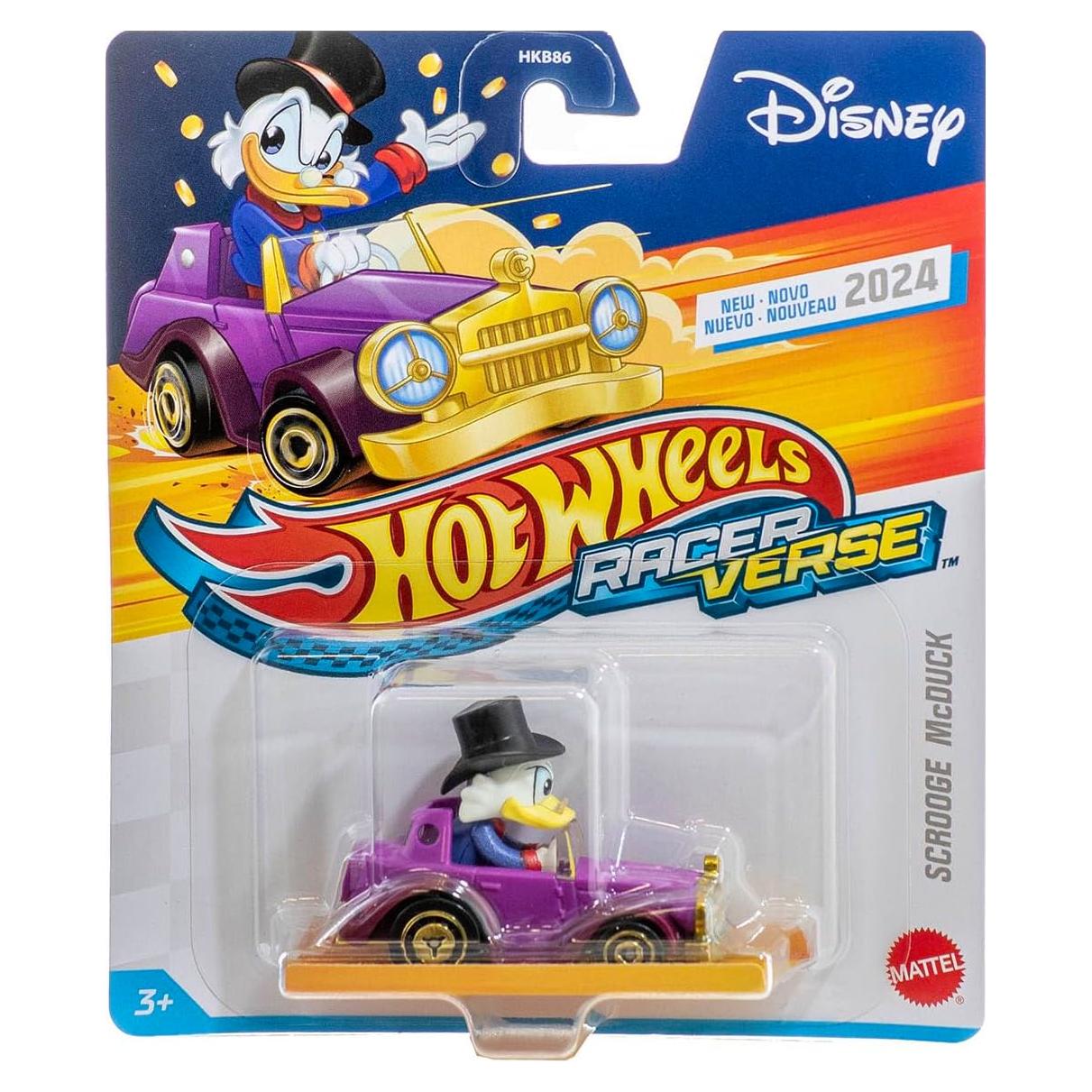 Coche de Juguete Hot Wheels RacerVerse Tío Gilito 1:64