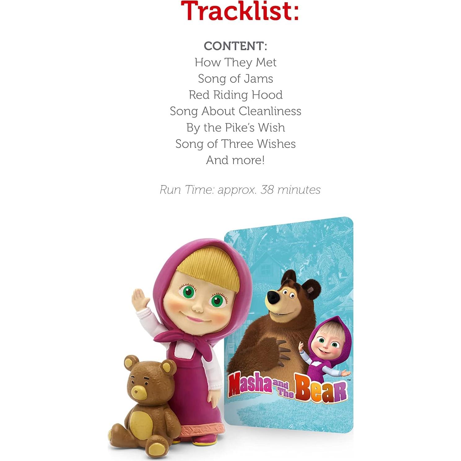 Figura de Juguete de Audio Masha Tonies 10.8x3.5x20cm