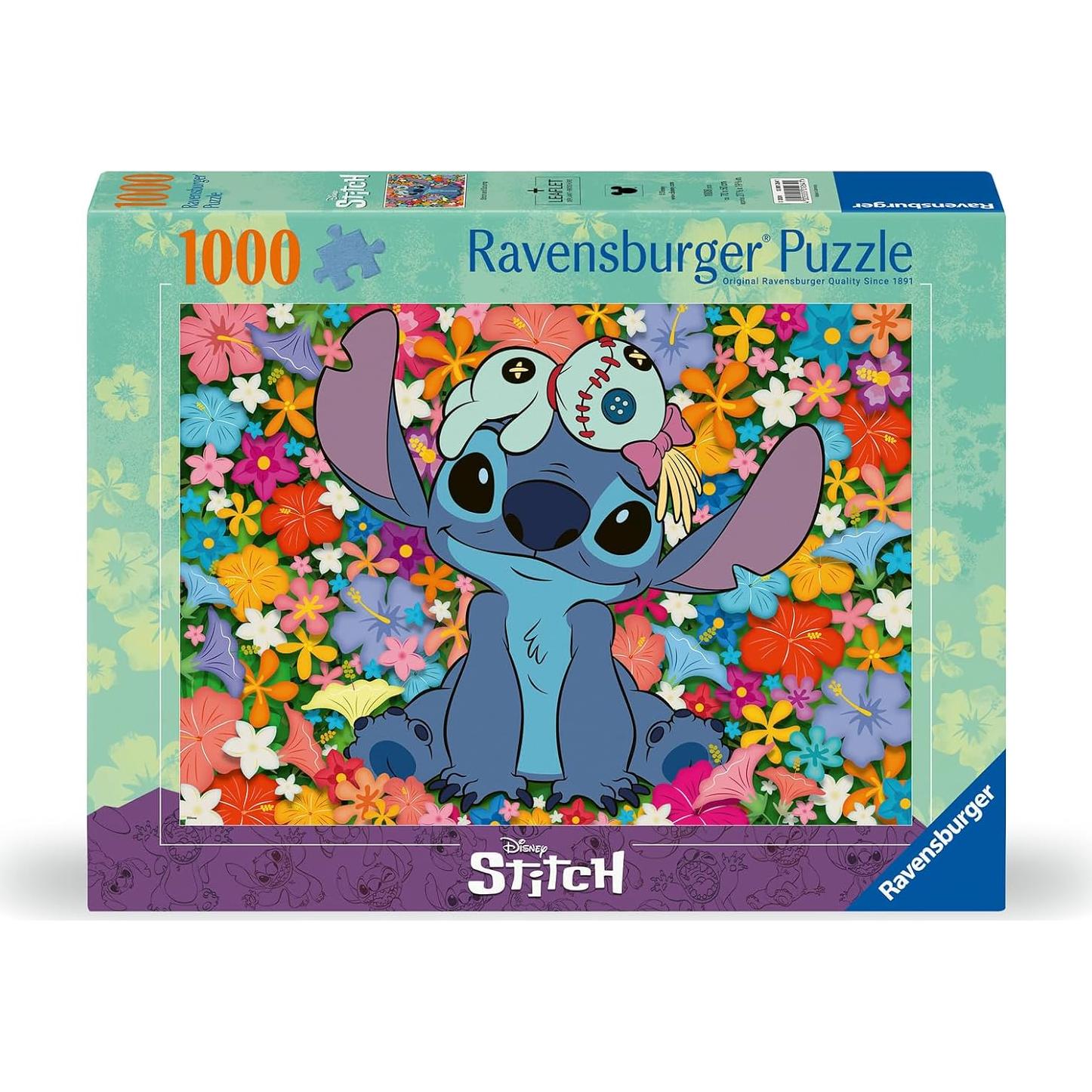 Rompecabezas Ravensburger 1000 Piezas Stitch Disney - Calidad Premium