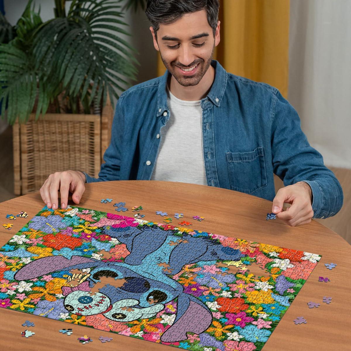 Rompecabezas Ravensburger 1000 Piezas Stitch Disney - Calidad Premium