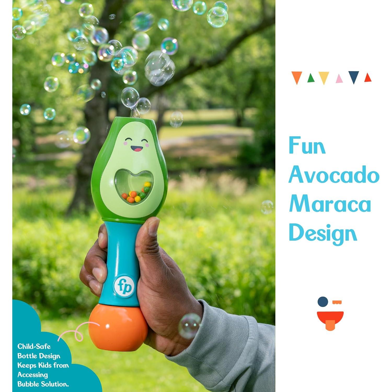 Maraca de Burbujas Fisher-Price Shake and Go 2 en 1 para Niños