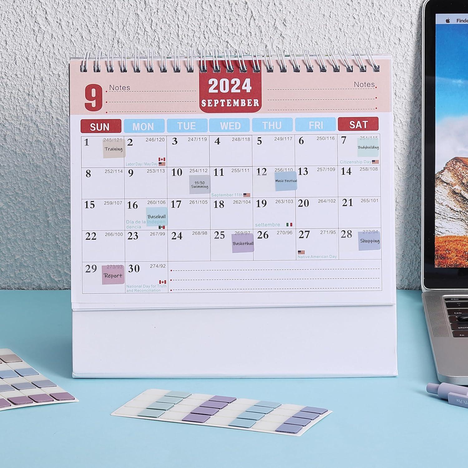 Pestañas Adhesivas Mr. Pen 480 Pcs Color Morandi