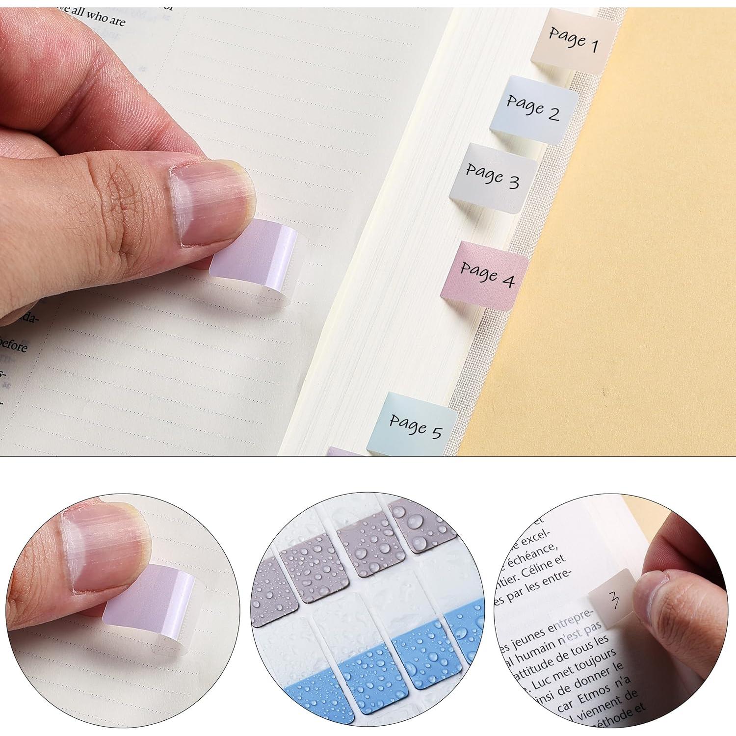 Pestañas Adhesivas Mr. Pen 480 Pcs Color Morandi