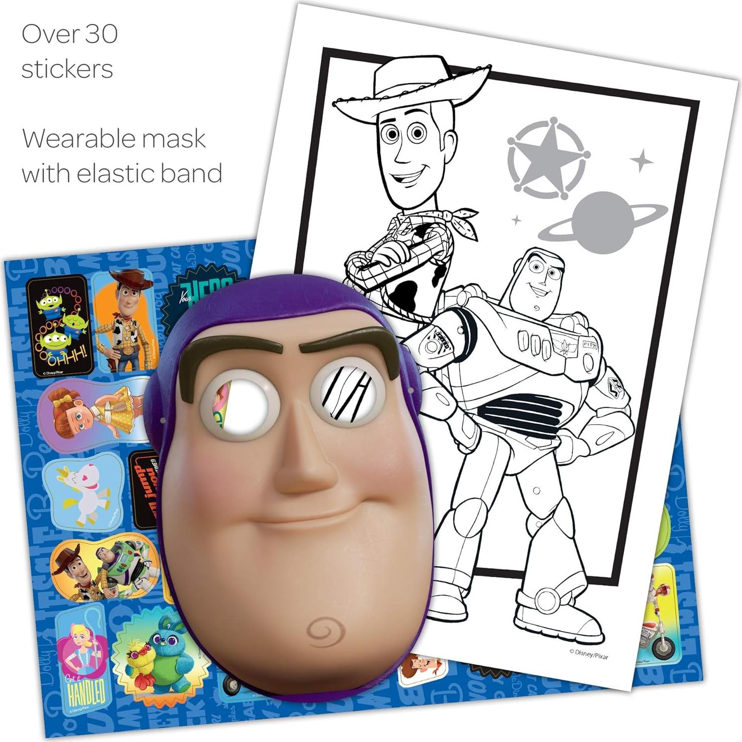 Libro de Colorear Toy Story 4 Bendon con Máscara 48 Páginas