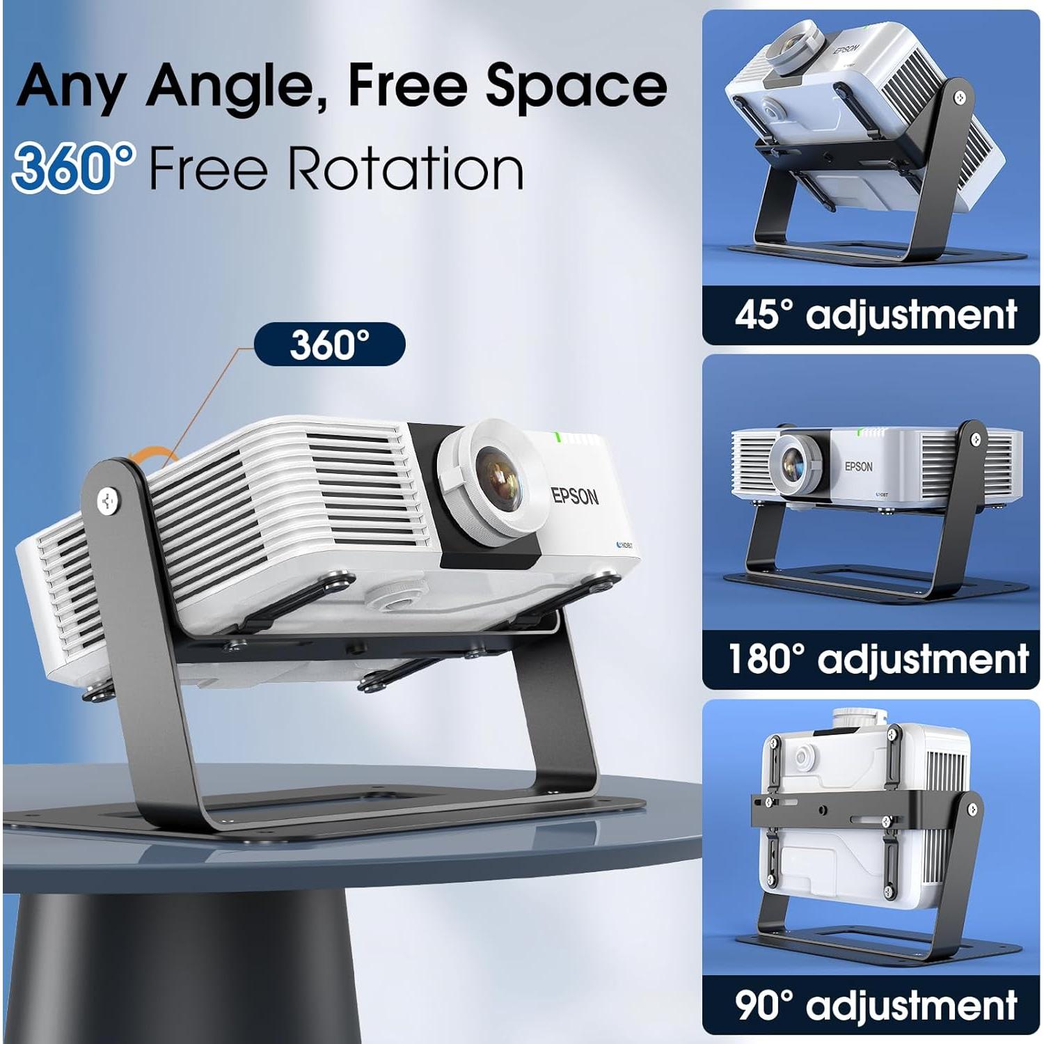 Soporte Plegable para Proyector DAWASAPAT Ajustable 360°