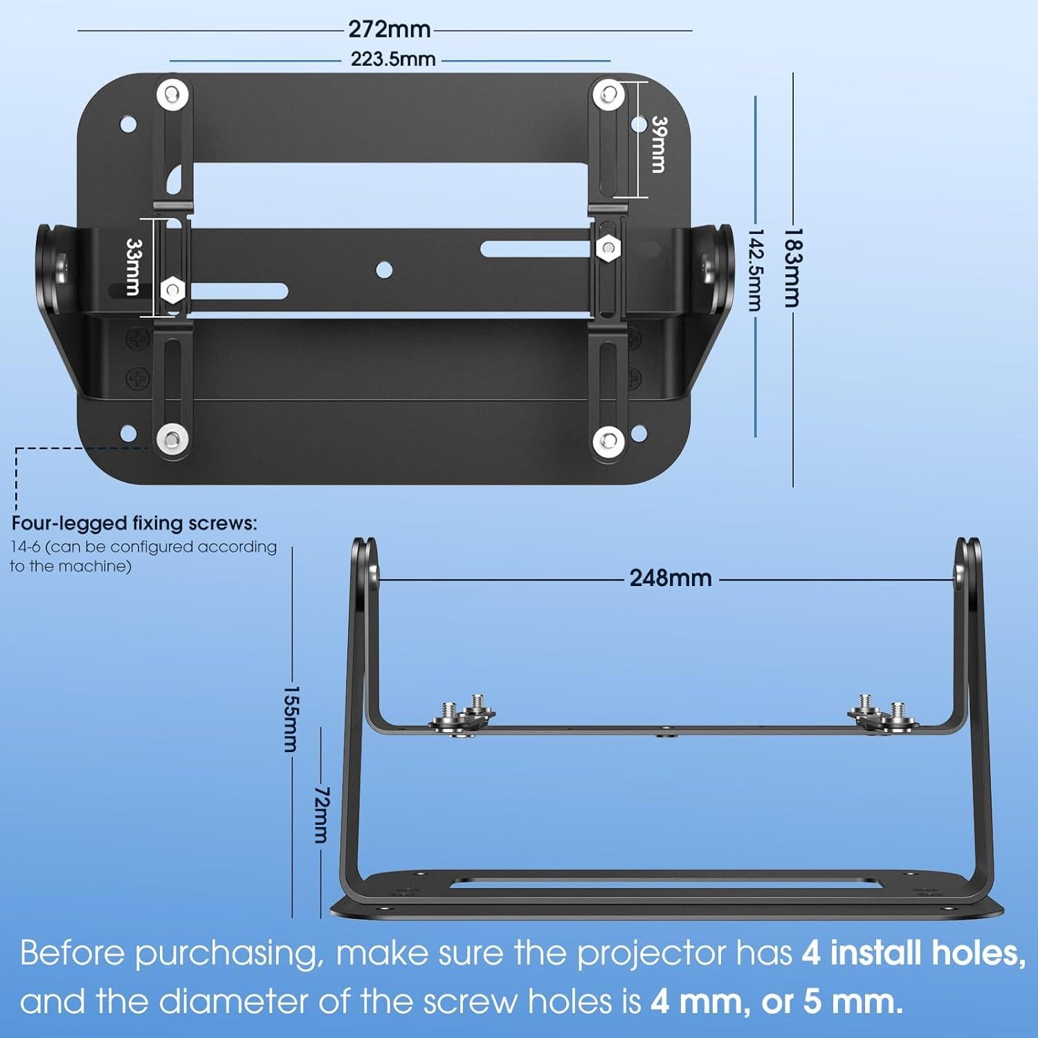 Soporte Plegable para Proyector DAWASAPAT Ajustable 360°