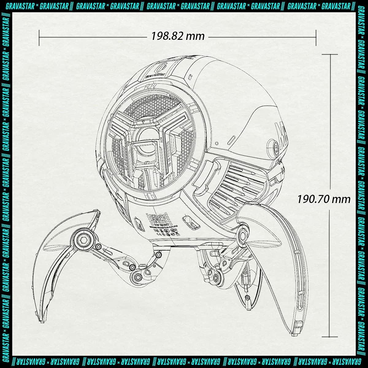 Altavoz Bluetooth GravaStar Mars Pro 20W, 15H Batería, RGB
